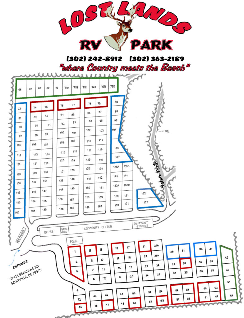 Seasonal RV Park in Ocean City MD